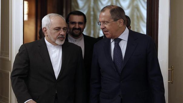 لافروف وظريف: ضرب الولايات المتحدة لسوريا انتهاك للقانون الدولي وخدمة للإرهاب
