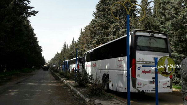 استكمال تطبيق اتفاق إخراج مدنيين من الفوعة وكفريا مقابل خروج مسلحين من مضايا