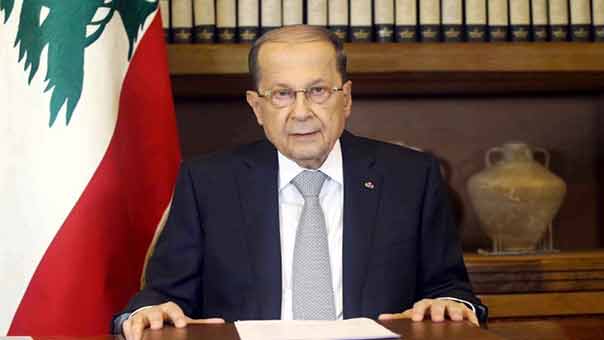 الرئيس عون: ما يجري في الشرق هدفه إفراغ المسيحيين منه وتقسيم المنطقة الى عدة دويلات