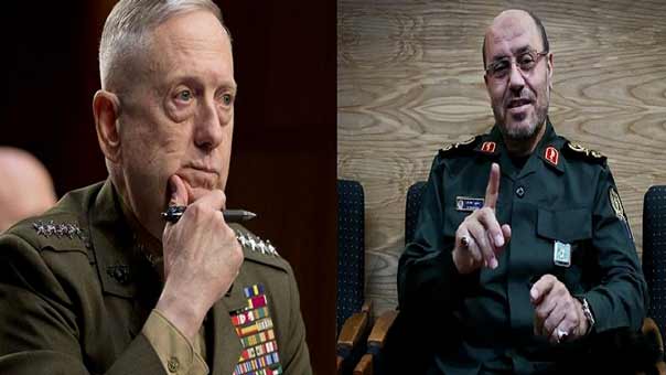رسالة حادة اللهجة من وزير الدفاع الإيراني لوزير الحرب الأمريكي