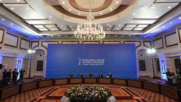 مشاورات بين ايران وروسيا وتركيا في &rsquo;أستانة 4&rsquo; حول سوريا