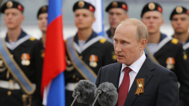 بوتين: سنعمل مع كل من يضع يده بيدنا في مواجهة الإرهاب العالمي.. ولا يمكن هزيمة الشعب الروسي