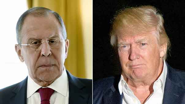 الكرملين يكشف عن مضمون لقاء ترامب-لافروف