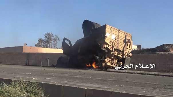 الجيش اليمني يحبط هجومًا للعدوان السعودي في منطقة كهبوب بلحج ومقتل جندي سعودي في موقع العبادية