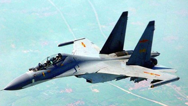 طائرة صينية بدون طيار تعترضها مقاتلات يابانية في سينكاكو