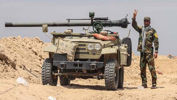 الحشد الشعبي يحرر قضاء البعاج بالكامل ويعزز وجوده على الحدود السورية العراقية