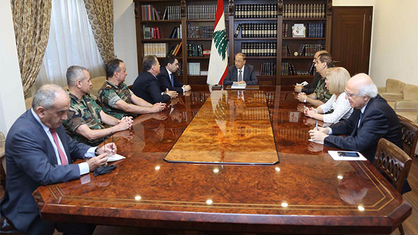 الرئيس عون: لبنان لن يرضخ للضغوط للتنازل عن حقه في استثمار ثرواته الطبيعية