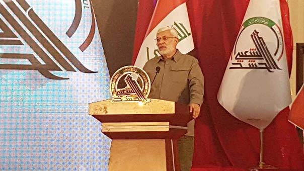 المهندس في الذكرى الثالثة لتأسيس الحشد الشعبي: نسعى لمنع تحول &rsquo;داعش&rsquo; لتنظيم آخر