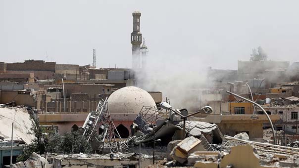 القوات العراقية تبدأ عملية اقتحام المدينة القديمة في الموصل