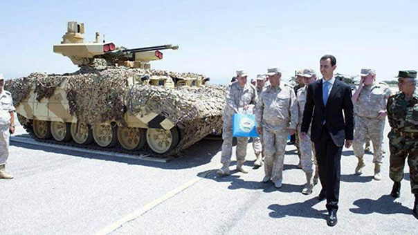 مدرعة روسية خارقة تظهر الى العلن في قاعدة حميميم فما هي؟