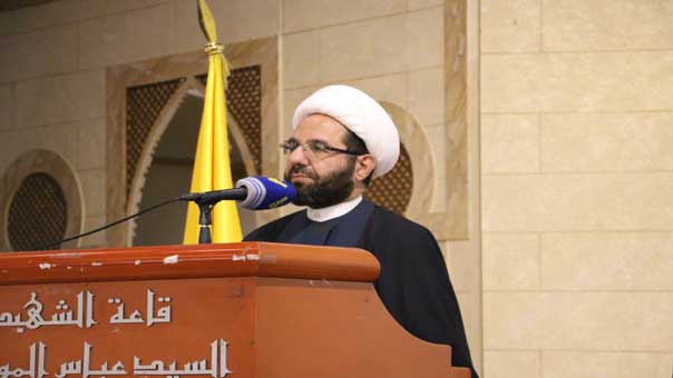 الشيخ دعموش: اندحار داعش من معاقله الأساسية قد يدفعه للتفتيش عن موطئ قدم ومقر له في دول المنطقة