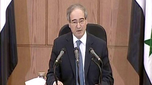 المقداد: سوريا تخلصت من الأسلحة الكيميائية بشكل كامل