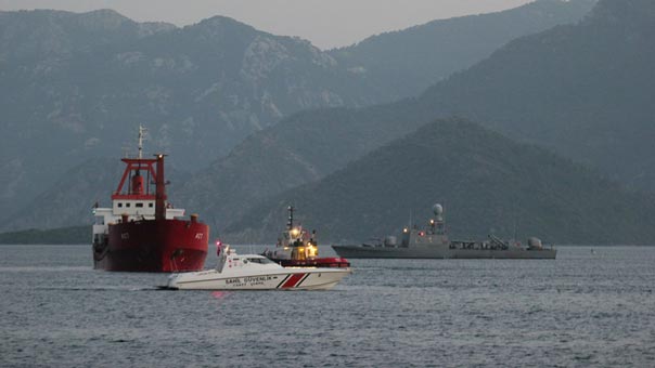 القوات اليونانية تطلق النار على سفينة تركية وأنقرة تستنكر