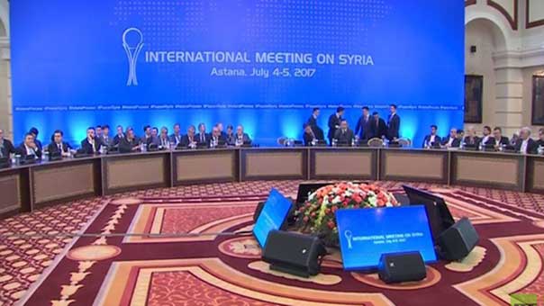 انتهاء الجولة الخامسة من مفاوضات آستانة حول سوريا .. الجعفري: الموقف التركي كان سلبياً ومارس سياسة الابتزاز