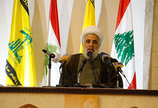 الشيخ قاسم: قرار منع عودة النازحين إلى سوريا صادر عن أمريكا والاتحاد الأوروبي