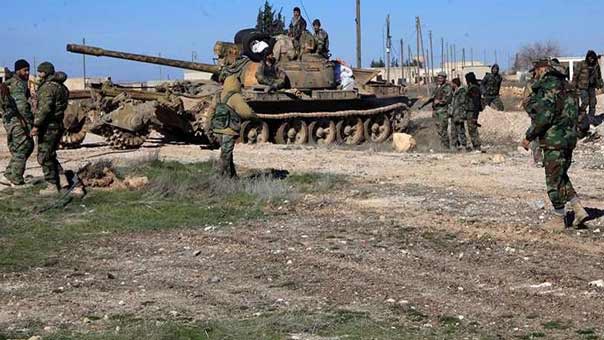 الجيش السوري وحلفاؤه يسيطرون على تلة العلام الاستراتيجية شرق حمص