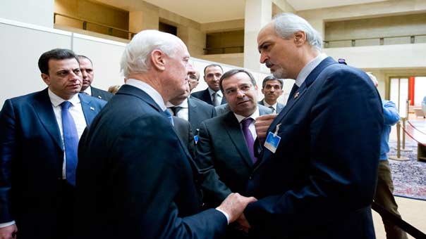 نهاية الجولة السابعة من مباحثات جنيف حول الأزمة السورية