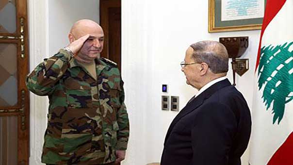 العماد عون: لا خطوط حمراء في وجه الجيش- نقولا ناصيف