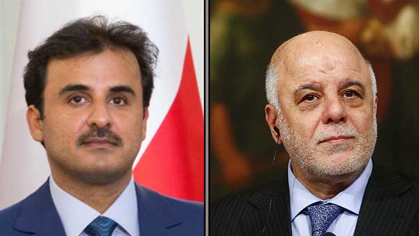 تميم مهنئا العبادي بتحرير الموصل: مستعدون للوقوف معكم ودعمكم