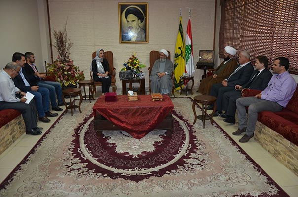 الشيخ يزبك استقبل وفداً من التيار الوطني الحر: نشكر كل من دعم المقاومة والجيش