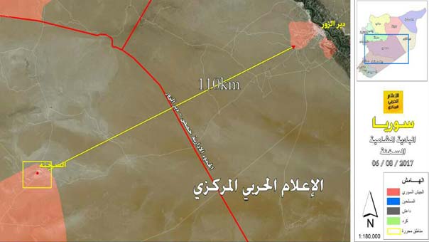 الجيش السوري وحلفاؤه يحررون السخنة.. آخر مدينة يسيطر &rsquo;داعش&rsquo; في محافظة حمص