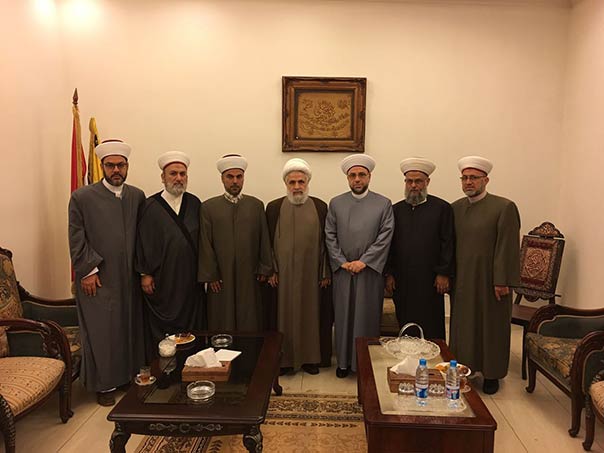 الشيخ عبد الرزاق زار الشيخ نعيم قاسم مهنئاً بانتصار المقاومة