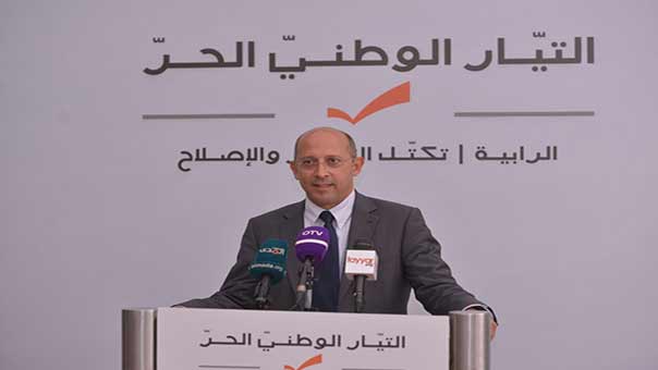 آلان عون بعد اجتماع التكتل: نترك لقيادة الجيش تحديد مجريات معركة جرود رأس بعلبك والقاع