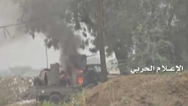 
الجيش اليمني يشن هجومين في تبتي الرملية والمطار والعدوان السعودي يتكبد خسائر فادحة