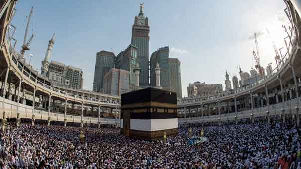 عدد حجاج بيت الله الحرام يتجاوز المليون حاج