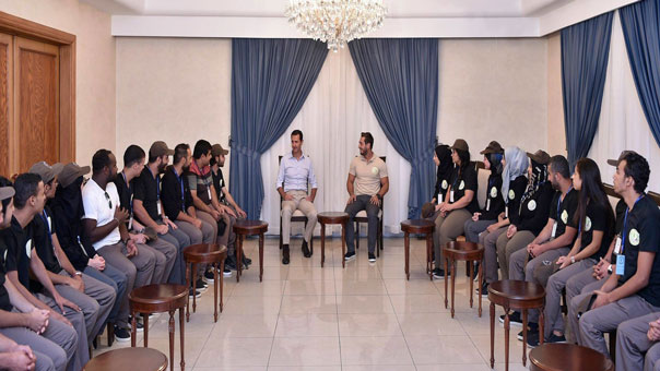 الأسد لمخيم الشباب العرب: سيستمر فشل اعداء الامة ما دامت شعلة المقاومة متّقدة في نفوس شبابنا العربي