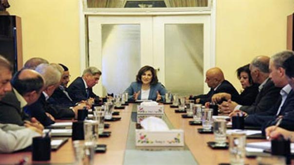 شعبان خلال لقائها وفدا أردنيا: المشروع الغربي في تراجع.. وصعود الشرق أمر حتمي