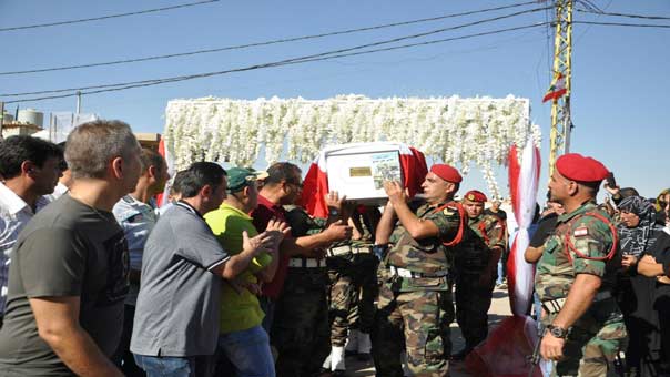البقاع يودّع شهداء الوطن