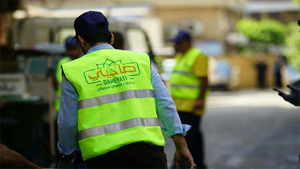 بالصور: انطلاق حملة ’النظافة’ في الضاحية الجنوبية بيروت في أول محاور مشروع ’ضاحيتي’ التجميلي
