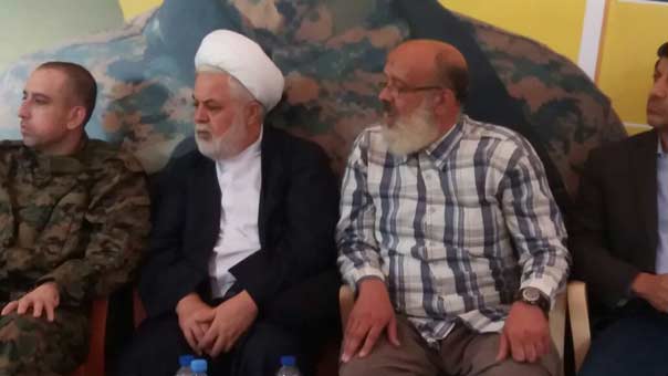 وفد من المجلس السياسي في حزب الله يزور الاسير المحرر أحمد معتوق
