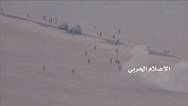 إحباط زحف كبير لمرتزقة الجيش السعودي على سلسلة جبال عليب قبالة نجران