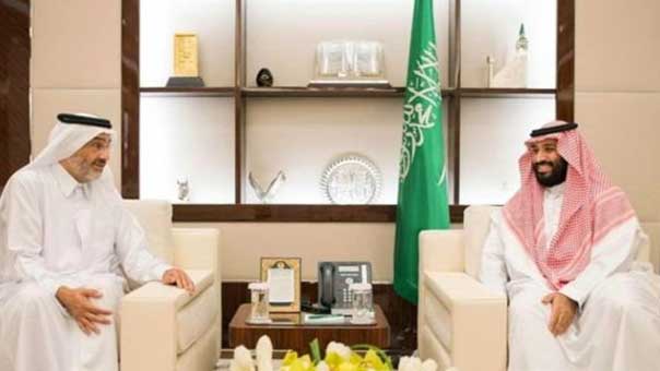 عبد الله آل ثاني محطّ تركيز الإعلام السعودي