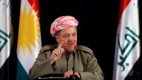 البارزاني يدعو بغداد إلى عدم إغلاق باب الحوار والتفاهم