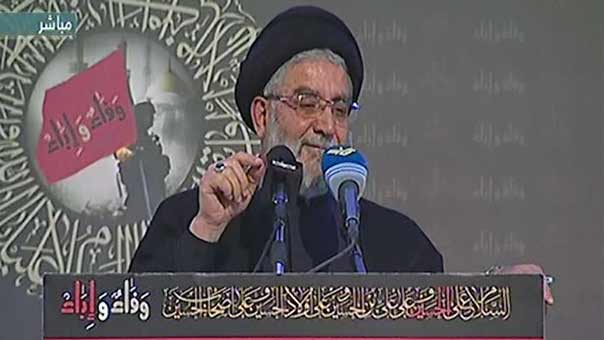 السيد ابراهيم امين السيد لعوائل الشهداء والجرحى: كنتم لائقين بدم الحسين في كربلاء
