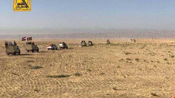 عمليات نوعية للحشد الشعبي والقوات العراقية لتطهير ما تبقى من قضاء الحويجة