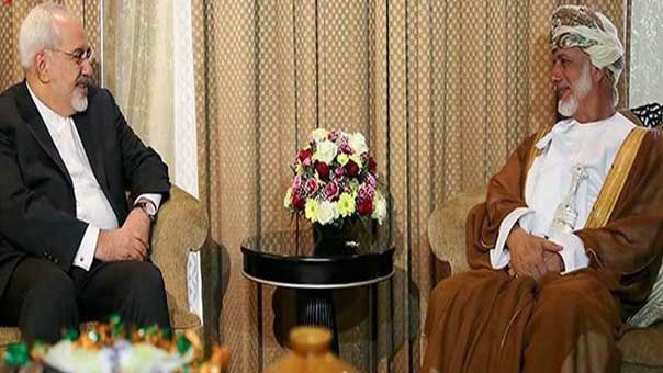 مباحثات ثنائية بين ظريف ونظيره العماني في مسقط