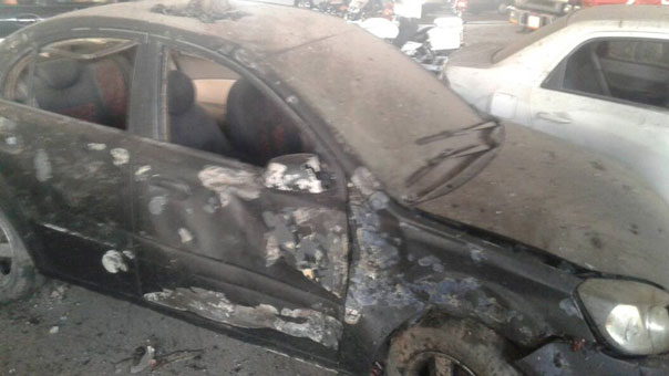 ضحايا بتفجير انتحاري إستهدف قسم شرطة الميدان في العاصمة دمشق

