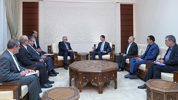 الأسد التقى بروجردي: رفض مطلق لأي محاولة للمساس بسيادة ووحدة العراق