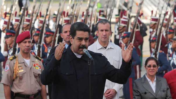 مادورو رداً على ترامب: إنتقاداتك تعني أنني أقوم بشيء صائب

