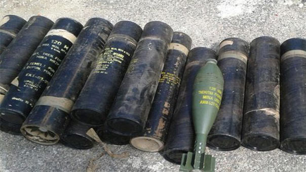 ضبط أسلحة إسرائيلية في مناطق مُحرّرة في ريفي حمص وحماة