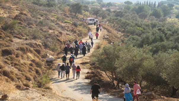 بالصور: مسير بيئي رياضي من تنظيم اتحاد بلديات جبل الريحان ‎