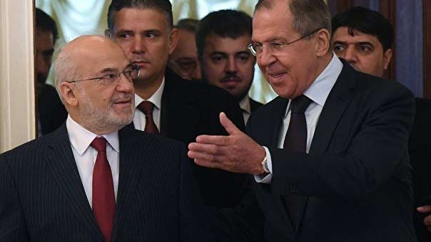 لافروف للجعفري: روسيا تحترم سيادة العراق ووحدة أراضيه