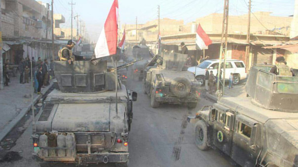 الأجهزة الأمنية العراقية تحبط مخططاً إرهابياً يستهدف مدنيين بغاز الكلور

