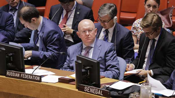 &rsquo;الفيتو&rsquo; الروسي يسقط قرار تمديد آلية التحقيق في استخدام الكيماوي بسوريا

