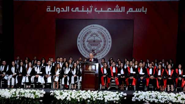 رئيس الجمهورية مفتتحا السنة القضائية: 8 حزيران يوم لشهداء القضاء وقد نذهب بالتغيير الى جعل القضاء سلطة منتخبة
