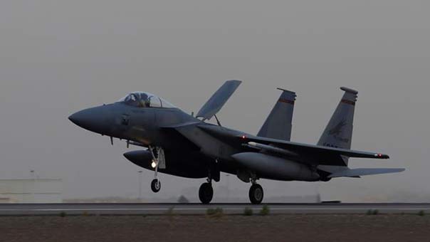 صفقة دعم مقاتلات &rsquo;أف 15&rsquo; من أميركا لقطر